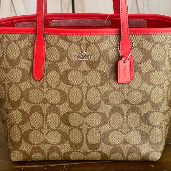 NWT Coach Signature City Mini Tote - Picture 2 of 10